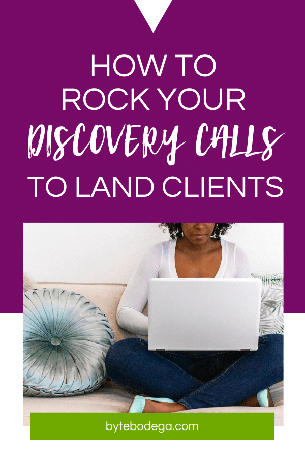 rock your client discovery calls graphic
