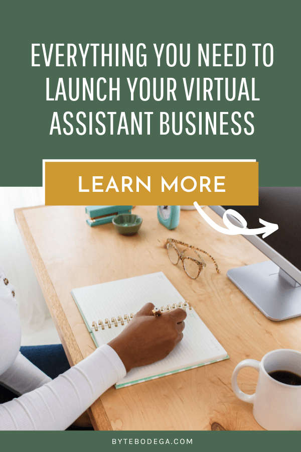 things you need when starting a virtual assistant business
