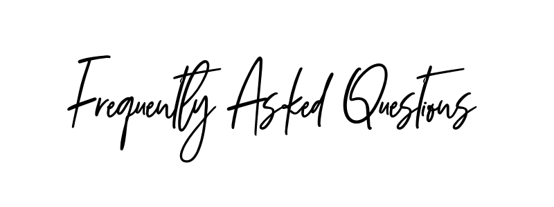 frequently asked questions in cursive