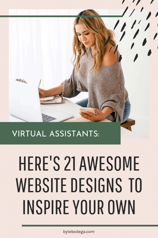 21 Virtual Assistant site Examples to Inspire You Byte Bodega
