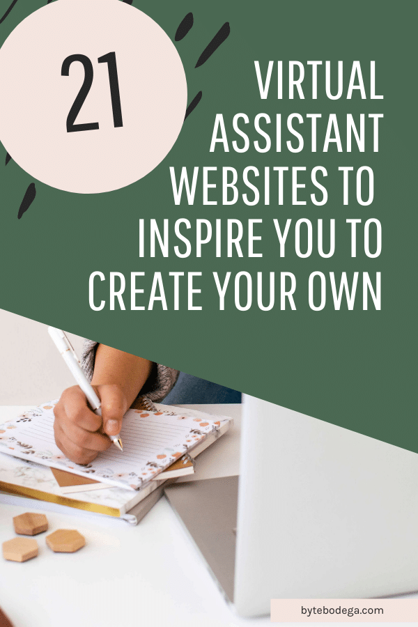 21 Virtual Assistant site Examples to Inspire You Byte Bodega