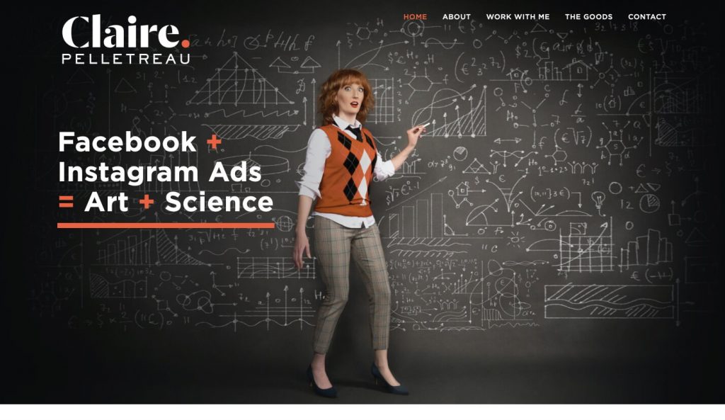 Claire pells podcast homepage