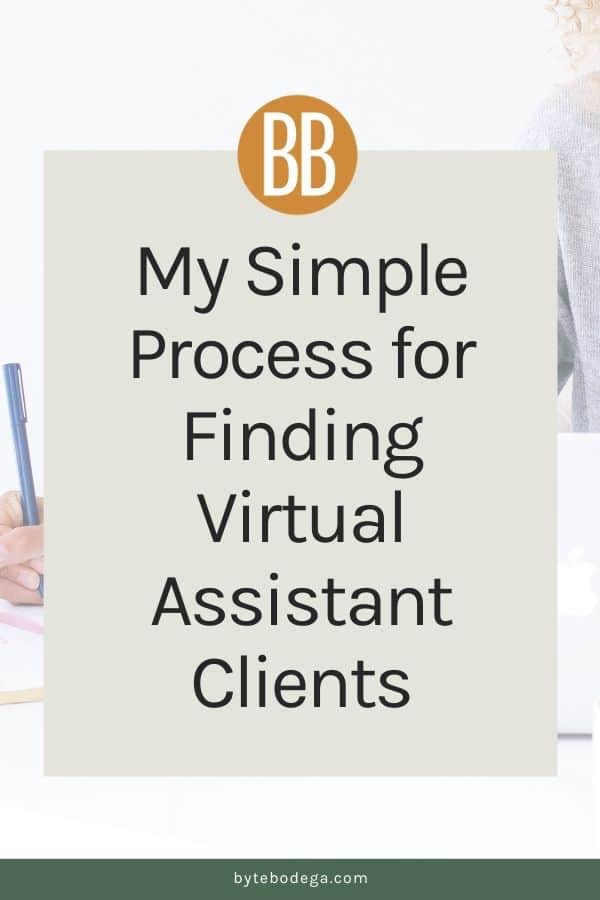 simple process for finding virtual assistant clients