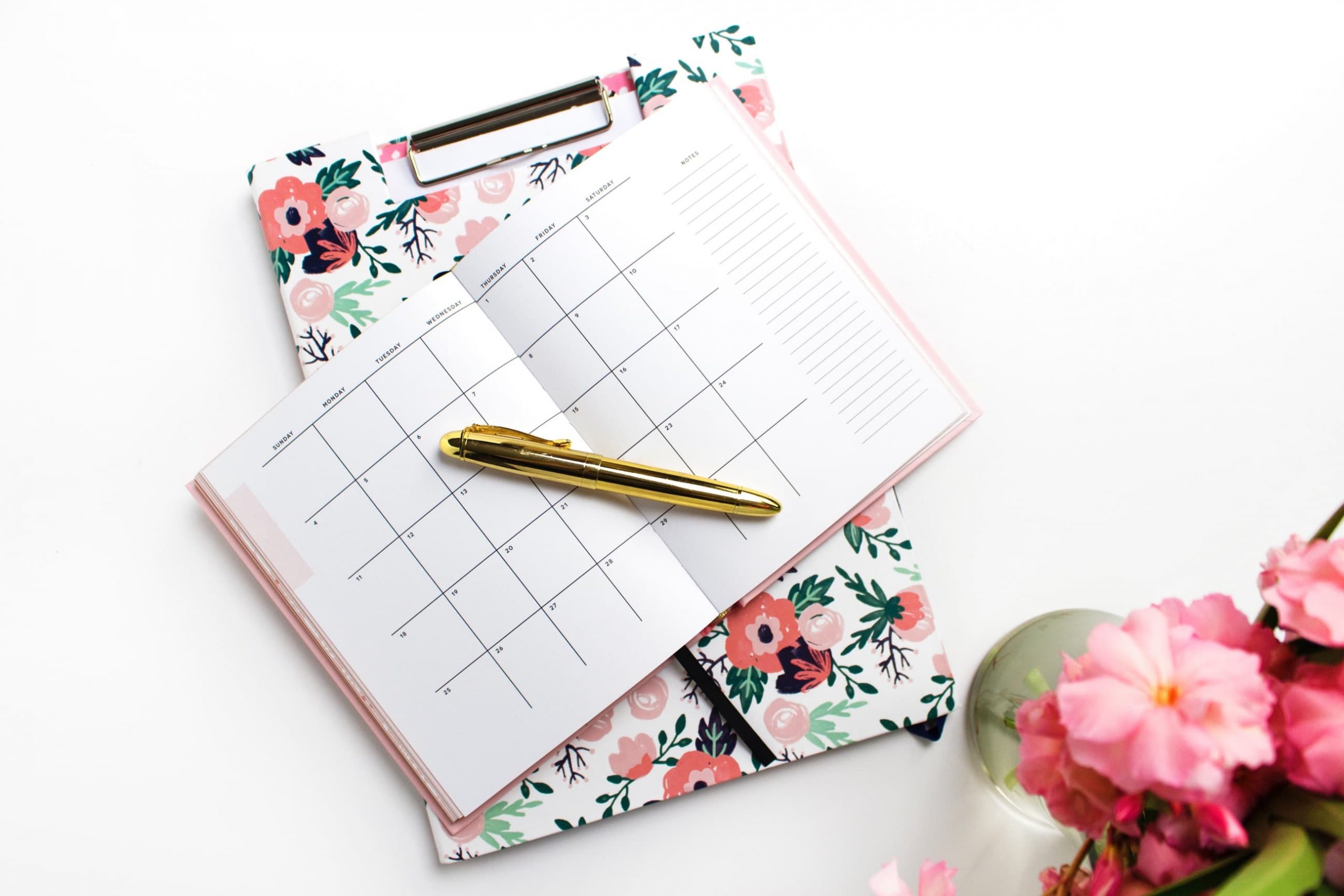pen and planner